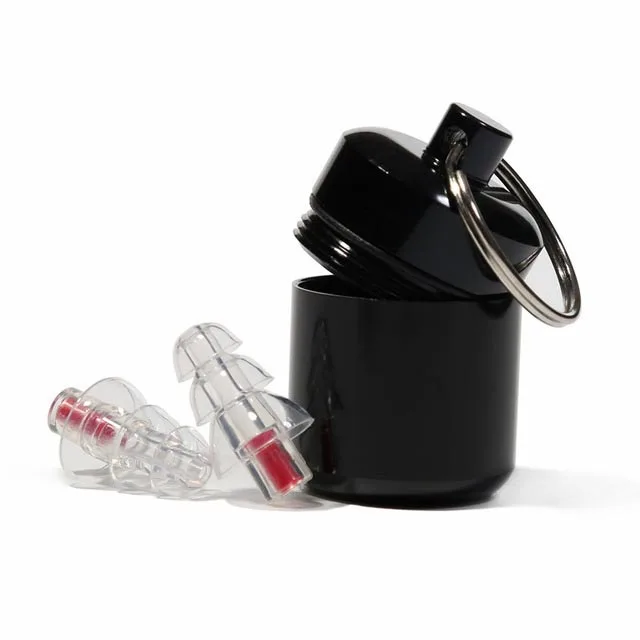 Filtered Concert & Musician Ear Plugs — Turns it down, not off